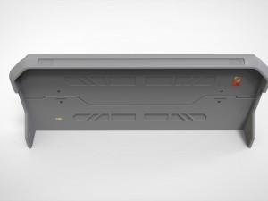Sci fi door 3 3D मॉडल