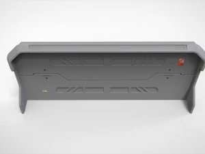 Sci fi door 3 3D Model