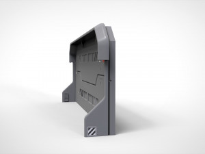 Sci fi door 3 3D मॉडल