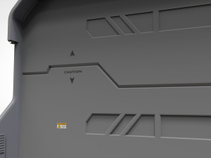 Sci fi door 3 3D मॉडल