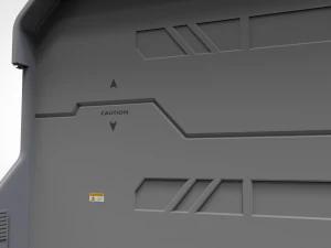 Sci fi door 3 3D Model