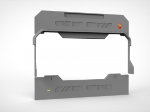 Sci fi door 3 3D मॉडल