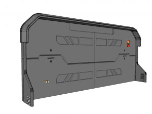 Sci fi door 3 3D Model