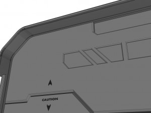 Sci fi door 3 3D मॉडल