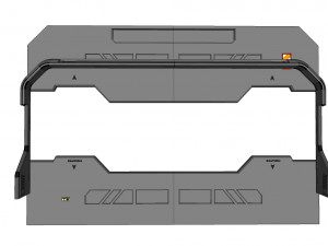 Sci fi door 3 3D मॉडल