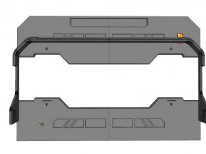 Sci fi door 3 3D Model