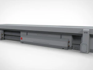 Sci-fi architecture kitbash 10 3D Model