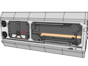 Sci-fi architecture kitbash 10 3D Model