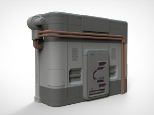 Sci fi door 5 3D मॉडल