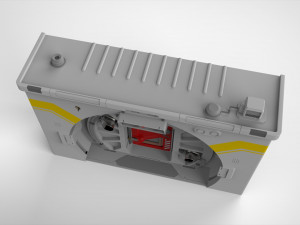 Sci fi door 7 3D Модель