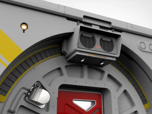 Porta fantascienza 7 Modello 3D