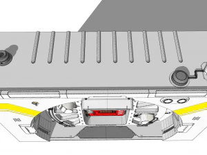 Porta fantascienza 7 Modello 3D