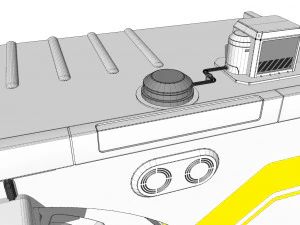 Porta fantascienza 7 Modello 3D