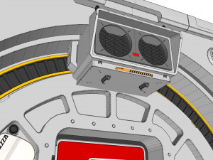 Sci fi door 7 3D Модель