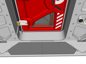 Sci fi door 7 3D Модель