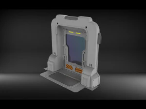 T&uuml;r 8 3D Modell