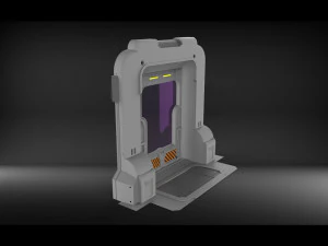 T&uuml;r 8 3D Modell