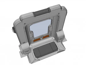 T&uuml;r 8 3D Modell