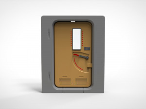 Sci fi door 9 3D मॉडल