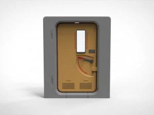 Sci fi door 9 3D Model