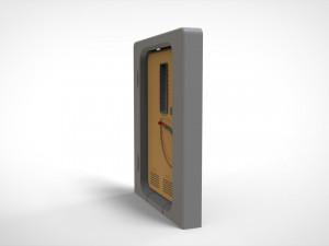 Sci fi door 9 3D मॉडल