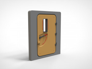Sci fi door 9 3D मॉडल