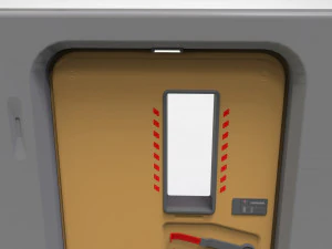 Sci fi door 9 3D Model