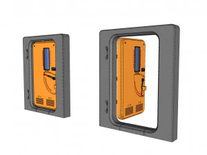 Sci fi door 9 3D Model