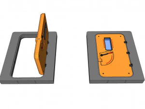Sci fi door 9 3D Model