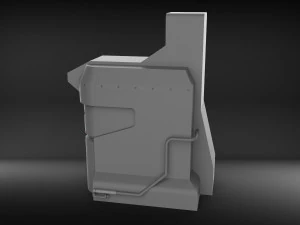 doors for mines 3D Model