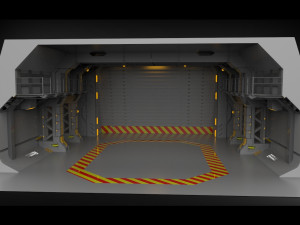 gates for the tunnel Modelo 3D