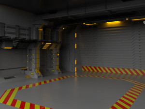 gates for the tunnel Modelo 3D