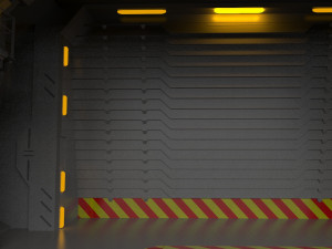 gates for the tunnel Modelo 3D