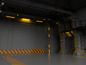gates for the tunnel Modelo 3D