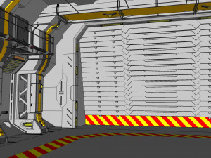 gates for the tunnel Modelo 3D