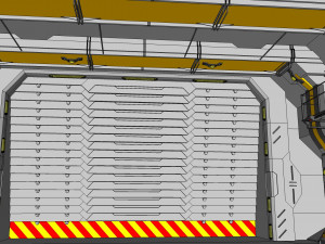 gates for the tunnel Modelo 3D