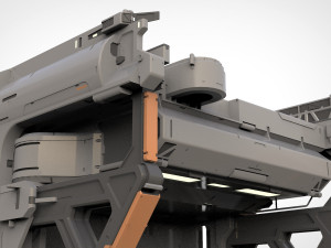Halo 5 door 3D Model