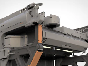 Halo 5 door 3D Model