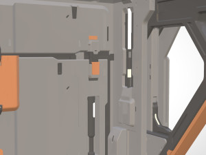 Halo 5 door 3D Model