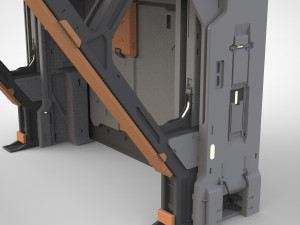 Halo 5 door 3D Model
