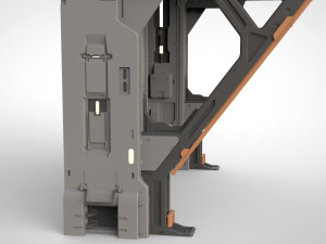 Halo 5 door 3D Model