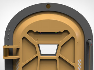 Sci fi door 24 3D मॉडल
