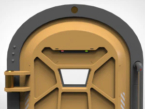 Sci fi door 24 3D Model