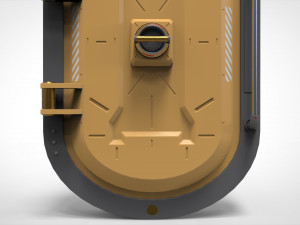 Sci fi door 24 3D मॉडल