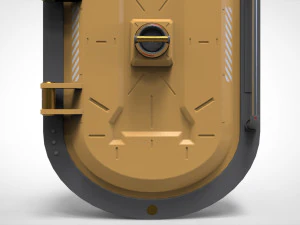 Sci fi door 24 3D Model