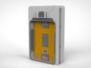 Sci-fi door collection 2 3D मॉडल