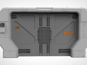 Sci-fi door collection 2 3D मॉडल