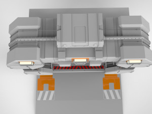 Sci fi door 10 3D मॉडल