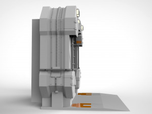 Sci fi door 10 3D मॉडल