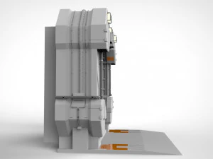 Sci fi door 10 3D Model